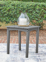 Tampa Furniture Outlet - Ashley Furniture - Cove Beach Outdoor - Square End Table / Gray - PCP803-702