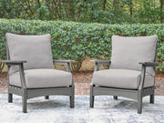 Tampa Furniture Outlet - Ashley Furniture - Cove Beach Outdoor - Lounge Chair w/Cushion (Set of 2) - PCP803-820