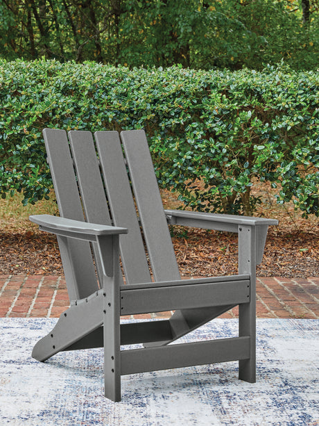 Tampa Furniture Outlet - Ashley Furniture - Cove Beach Outdoor - Adirondack Chair / Gray - PCP803-898