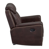 Panther Glider Motion Recliner in Neono Brown - Tampa Furniture Outlet