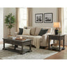 Park Ridge End Table in Charcoal – SKU T-13130-5-ET | Elements