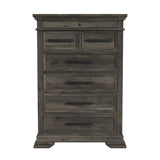 Park Ridge 6-Drawer Chest in Charcoal - Tampa Furniture Outlet