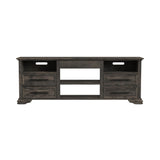 Park Ridge 71'' TV Console without Fireplace Insert in Charcoal
