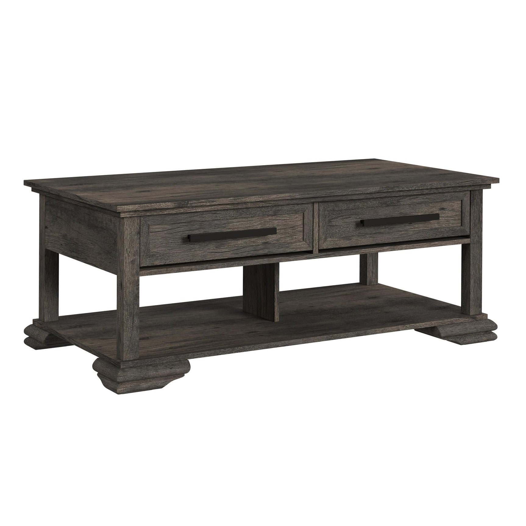 Park Ridge Coffee Table in Charcoal - Tampa Furniture Outlet