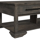 Park Ridge Coffee Table in Charcoal - Tampa Furniture Outlet