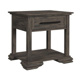 Park Ridge End Table in Charcoal - Tampa Furniture Outlet