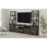 Park Ridge 71'' TV Console without Fireplace Insert in Charcoal – SKU LA-13130-5-TV1 | Elements