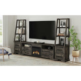 Park Ridge Side Piers in Charcoal - Tampa Furniture Outlet