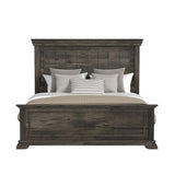 Park Ridge King Panel Bed in Charcoal - Tampa Furniture Outlet