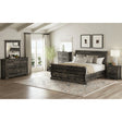 Park Ridge Full Sleigh Storage Bed in Charcoal – SKU B-13130-8-FSLB | Elements
