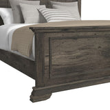 Park Ridge Queen Panel Bed in Charcoal - Tampa Furniture Outlet
