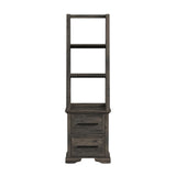 Park Ridge Side Piers in Charcoal - Tampa Furniture Outlet