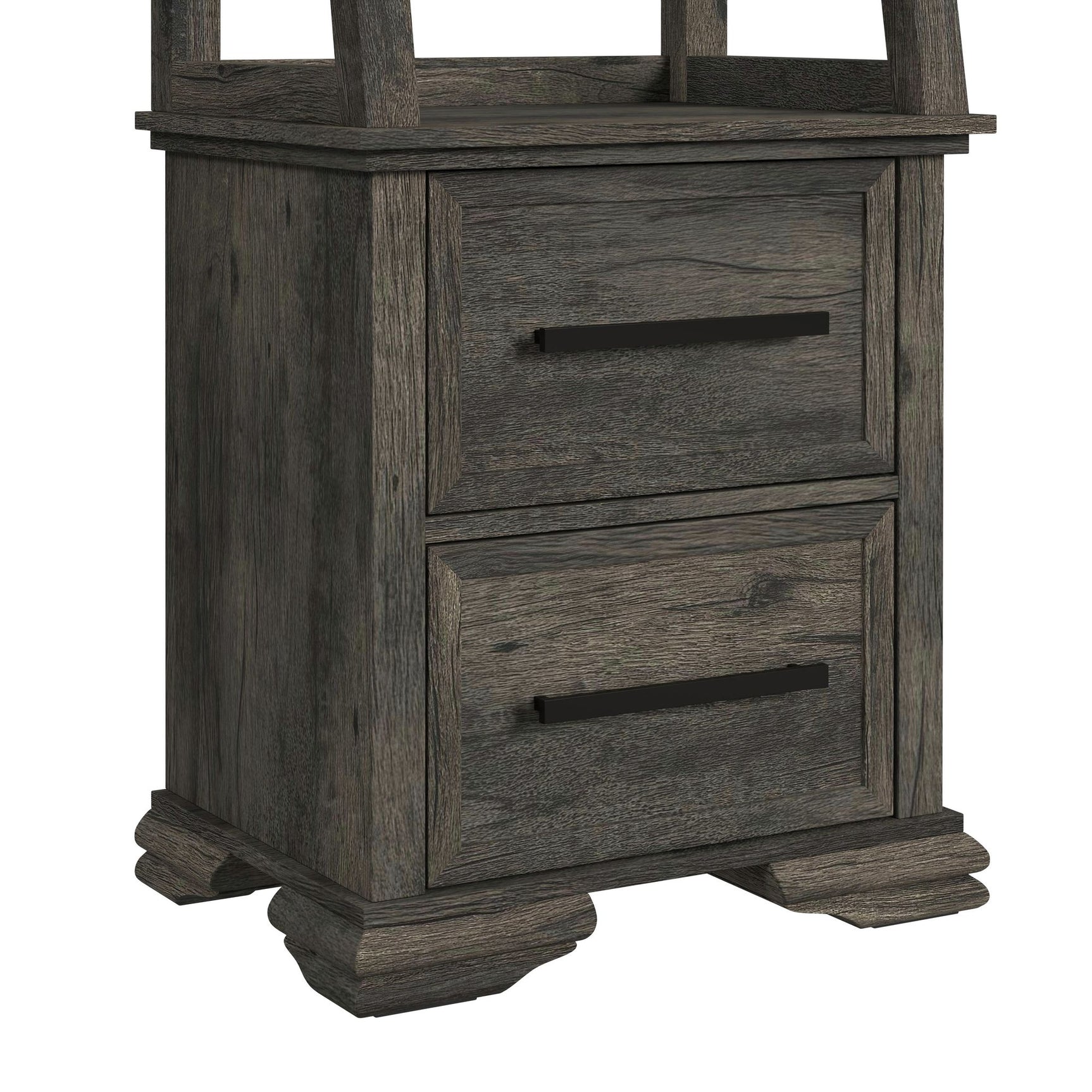 Park Ridge Side Piers in Charcoal - Tampa Furniture Outlet