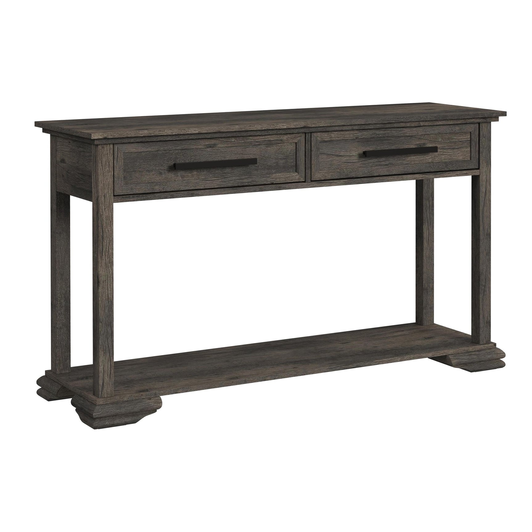 Park Ridge Sofa Table in Charcoal - Tampa Furniture Outlet