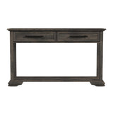 Park Ridge Sofa Table in Charcoal - Tampa Furniture Outlet