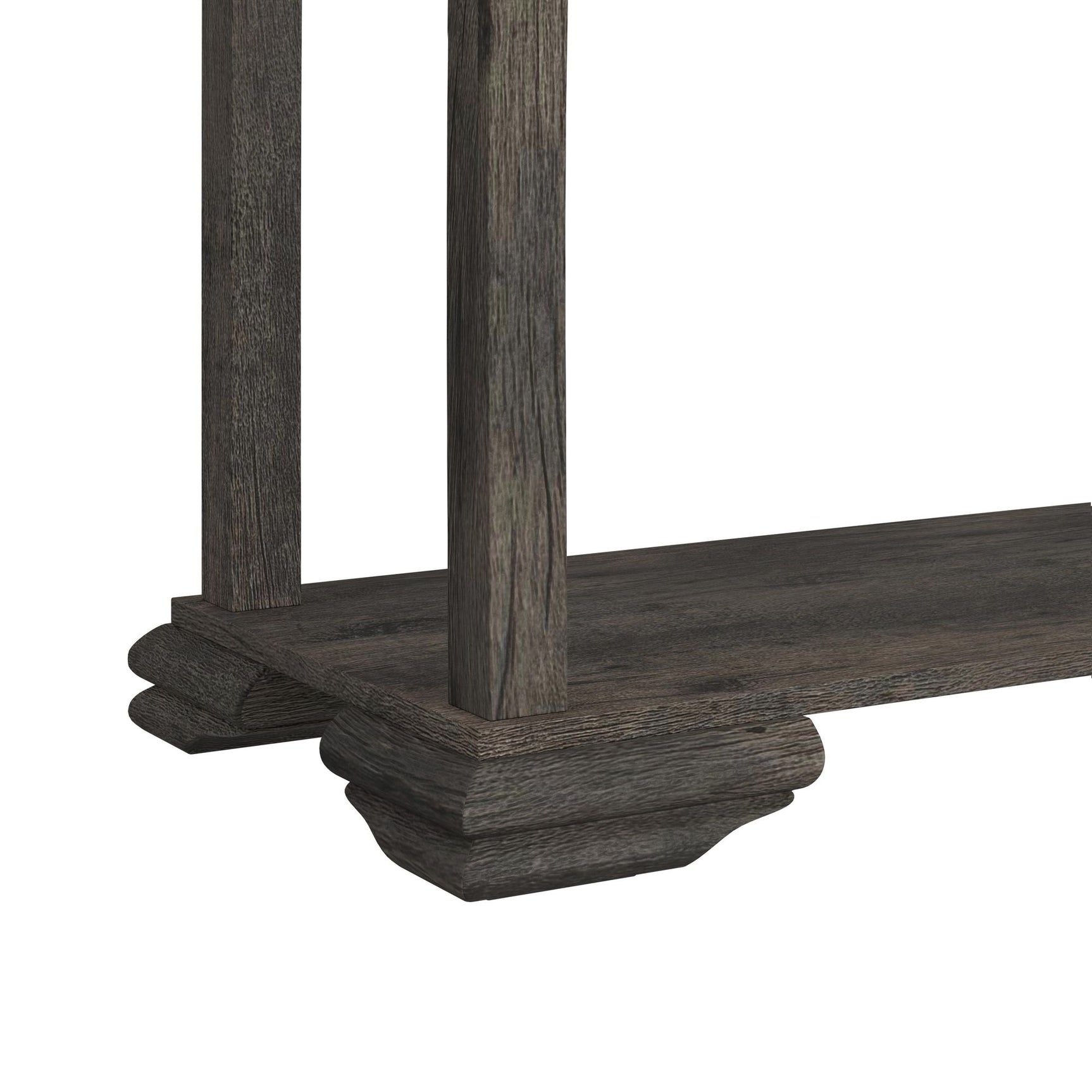 Park Ridge Sofa Table in Charcoal - Tampa Furniture Outlet