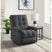 Pecos Power Motion Lift Chair in 15337-2 Ribbit Charcoal – SKU U-4610-8490-108 | Elements