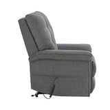 Pecos Power Motion Lift Chair in 15337-2 Ribbit Charcoal