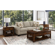 Phillipe End Table in Cherry – SKU T-5210-5-ET | Elements
