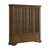 Phillipe Curio Top in Cherry - Tampa Furniture Outlet