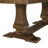 Phillipe Dining Table with with 18" Leaf in Cherry - Tampa Furniture Outlet