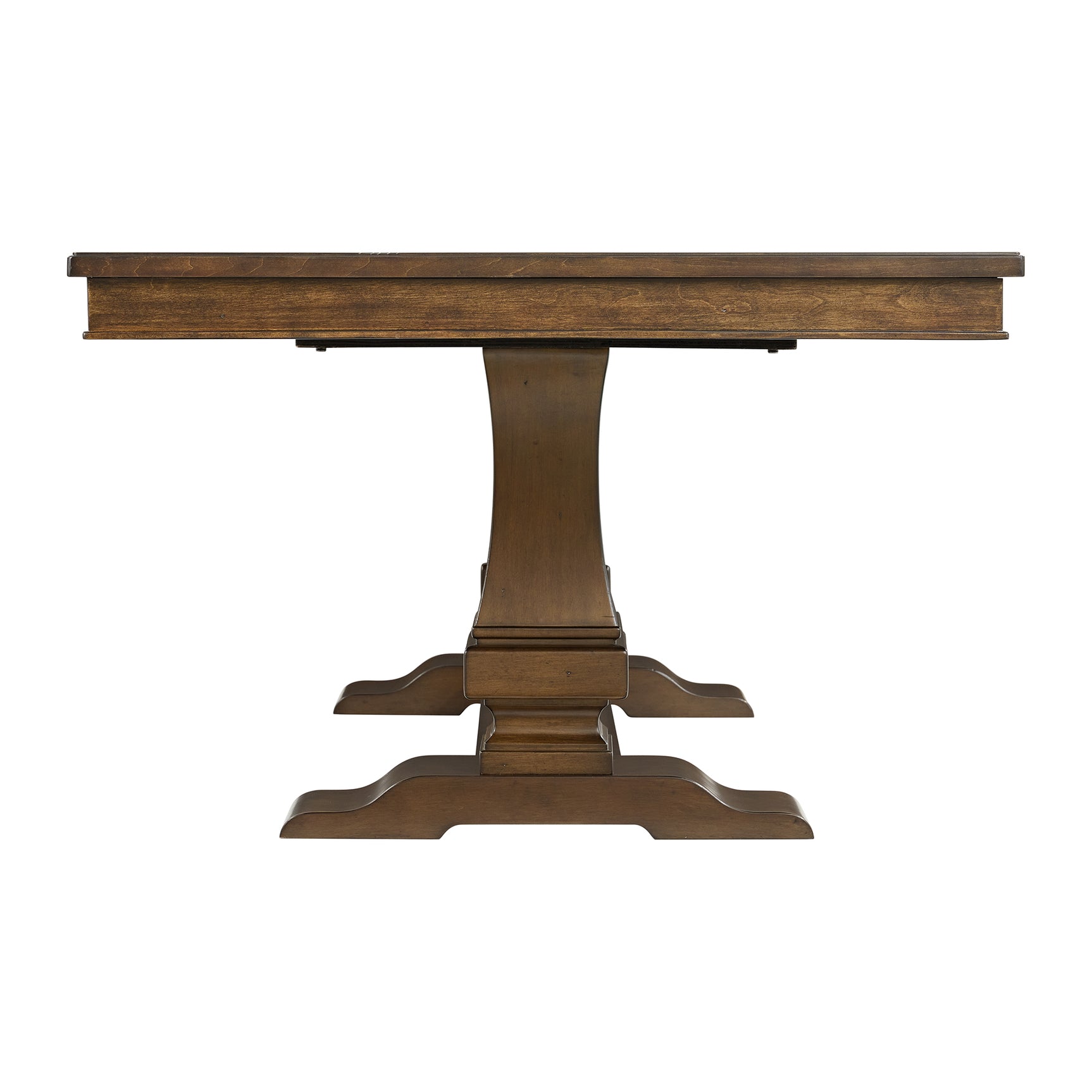 Phillipe Dining Table with with 18" Leaf in Cherry - Tampa Furniture Outlet