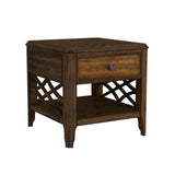 Phillipe End Table in Cherry - Tampa Furniture Outlet