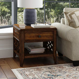 Phillipe End Table in Cherry – SKU T-5210-5-ET | Elements