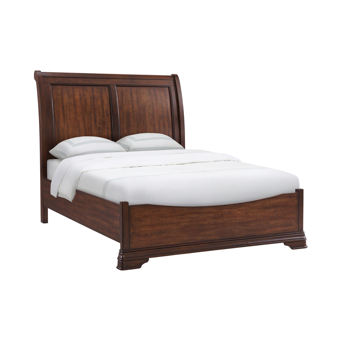Phillipe Queen Bed in Cherry