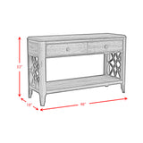 Phillipe Sofa Table in Cherry - Tampa Furniture Outlet