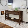 Phillipe Sofa Table in Cherry – SKU T-5210-5-ST | Elements