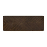 Phillipe Sofa Table in Cherry - Tampa Furniture Outlet