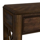 Phillipe Sofa Table in Cherry - Tampa Furniture Outlet
