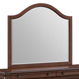 Phillipe Dresser & Mirror Set in Cherry - Tampa Furniture Outlet