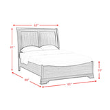 Phillipe Queen Bed in Cherry - Tampa Furniture Outlet