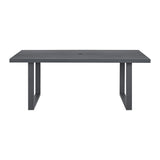 Playa Dining Table - Dark Grey - Tampa Furniture Outlet