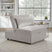 Pluto Chair with kidney pillow, Klik Klak and Pop up in Coronado Grey – SKU U-16540-11803-102 | Elements