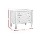 Portico File Cabinet in Brown Oak - Tampa Furniture Outlet