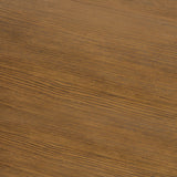 Portico Double Pedestal Desk with Power/USB in Brown Oak - Tampa Furniture Outlet