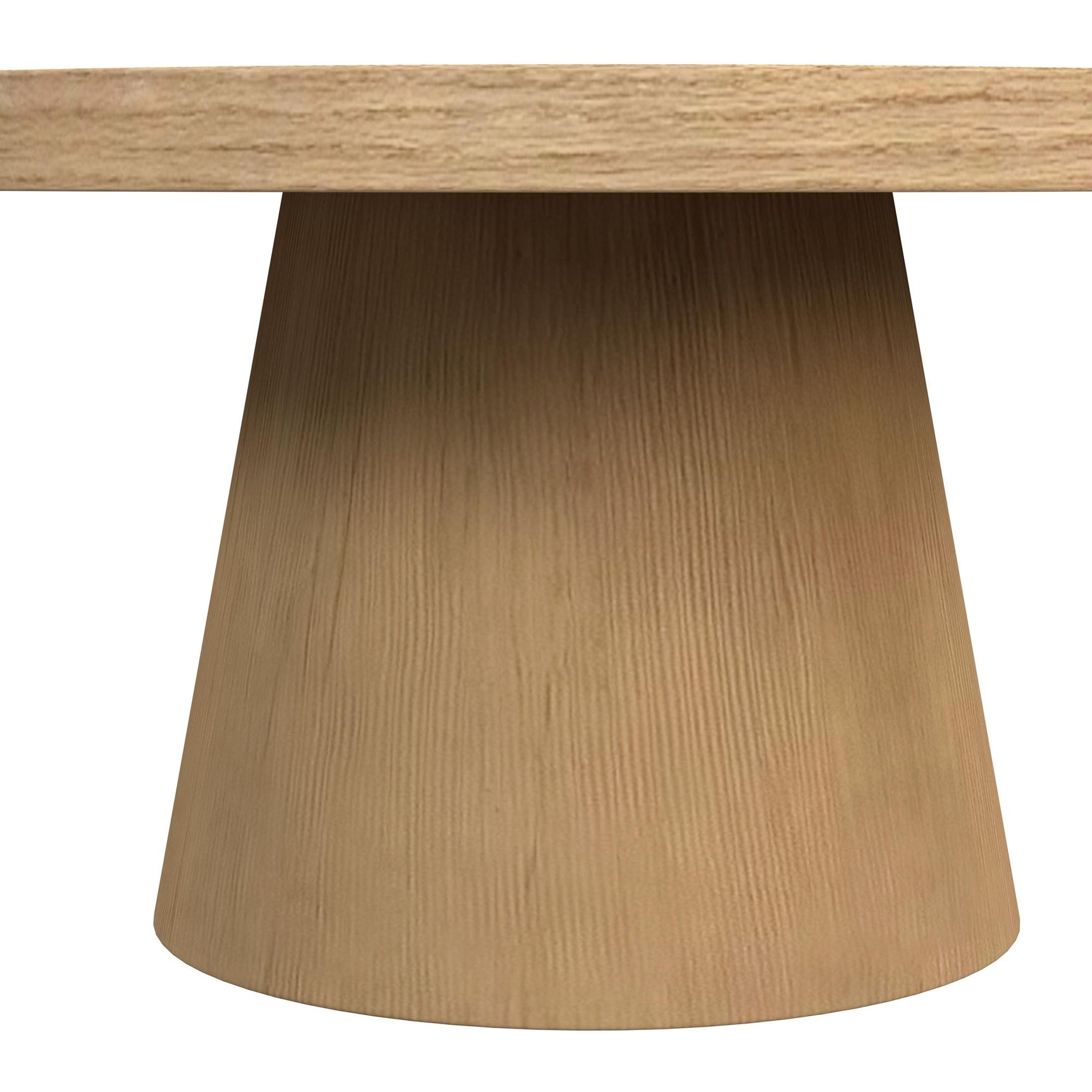 Portland Round Coffee Table in Natural - Tampa Furniture Outlet