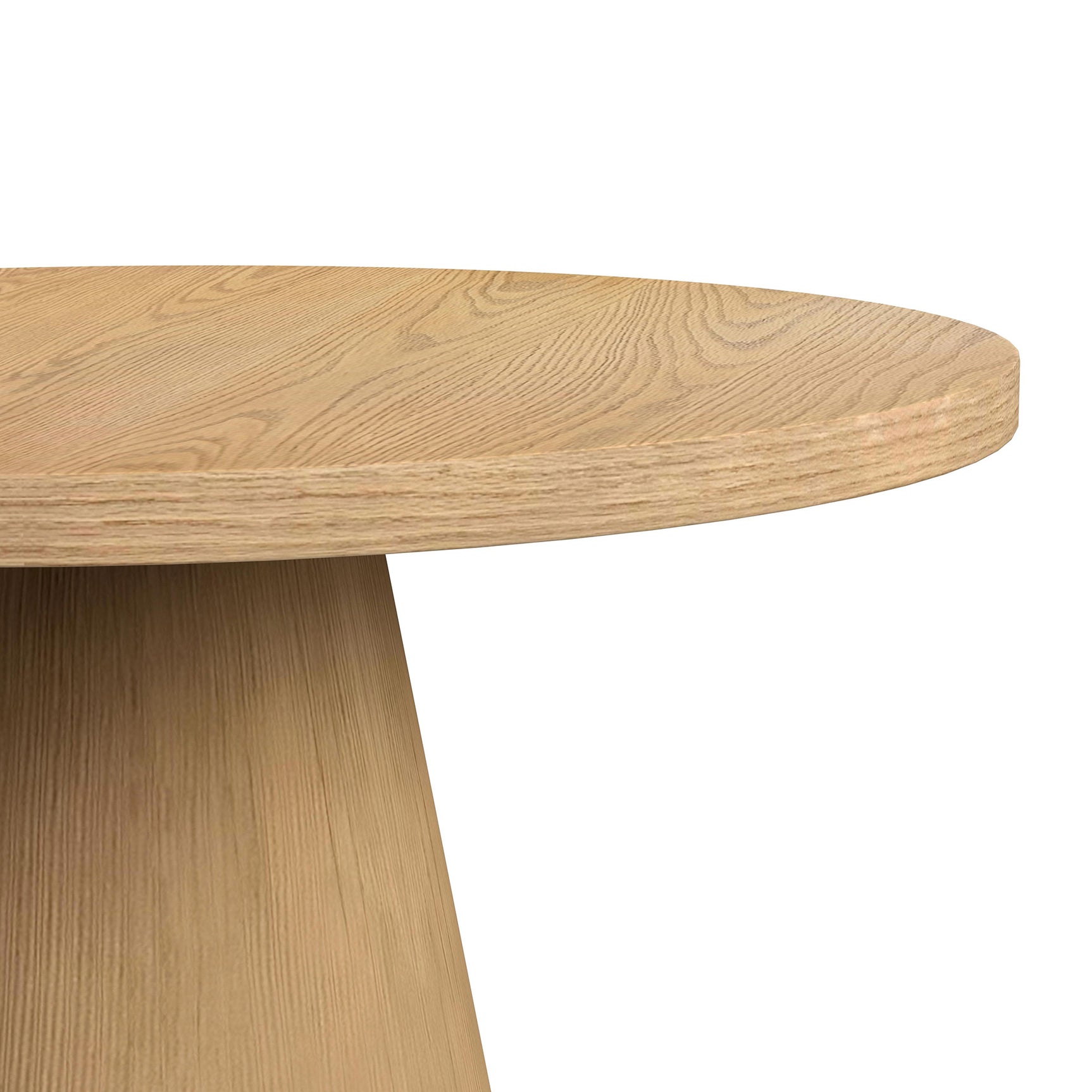 Portland Round Dining Table in Natural - Tampa Furniture Outlet