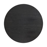 Portland Round Coffee Table in Black - Tampa Furniture Outlet