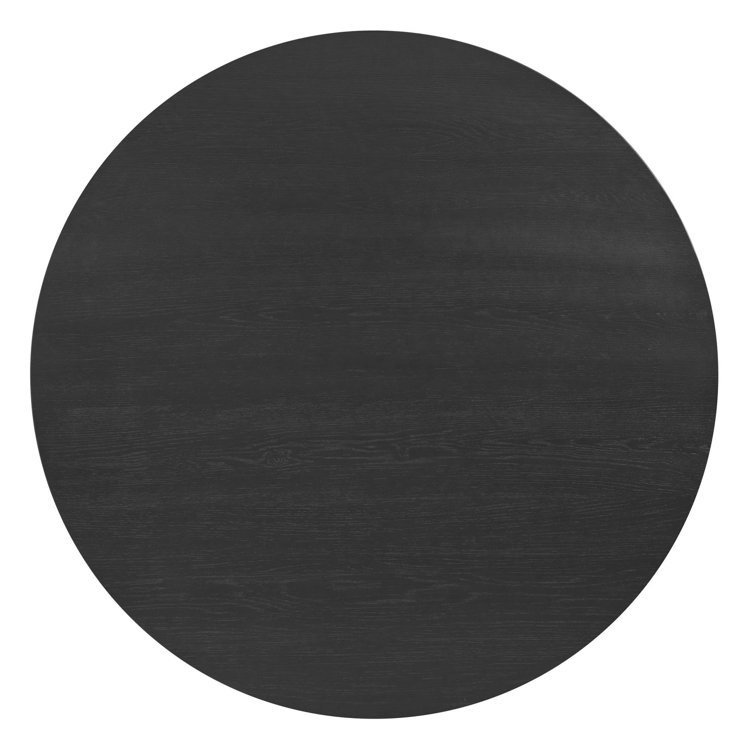 Portland Round Dining Table in Black - Tampa Furniture Outlet