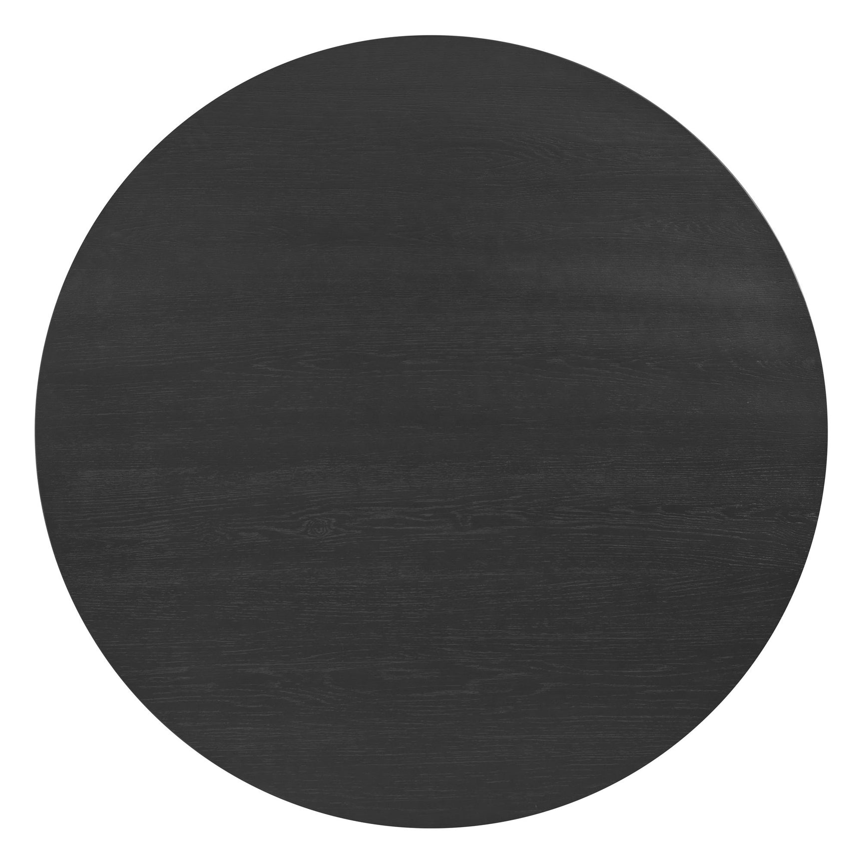 Portland Round Dining Table in Black - Tampa Furniture Outlet