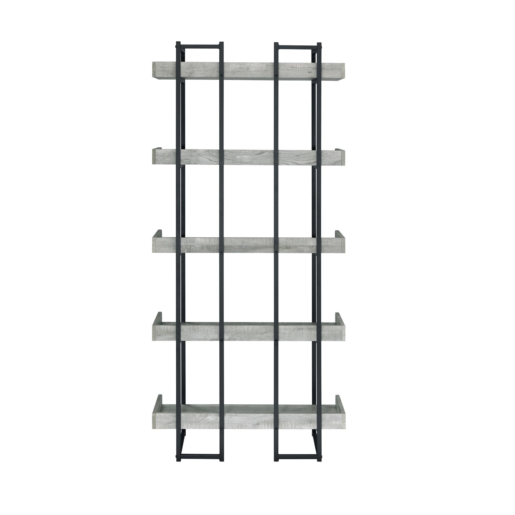 Preston Bookshelf Grey - Tampa Furniture Outlet