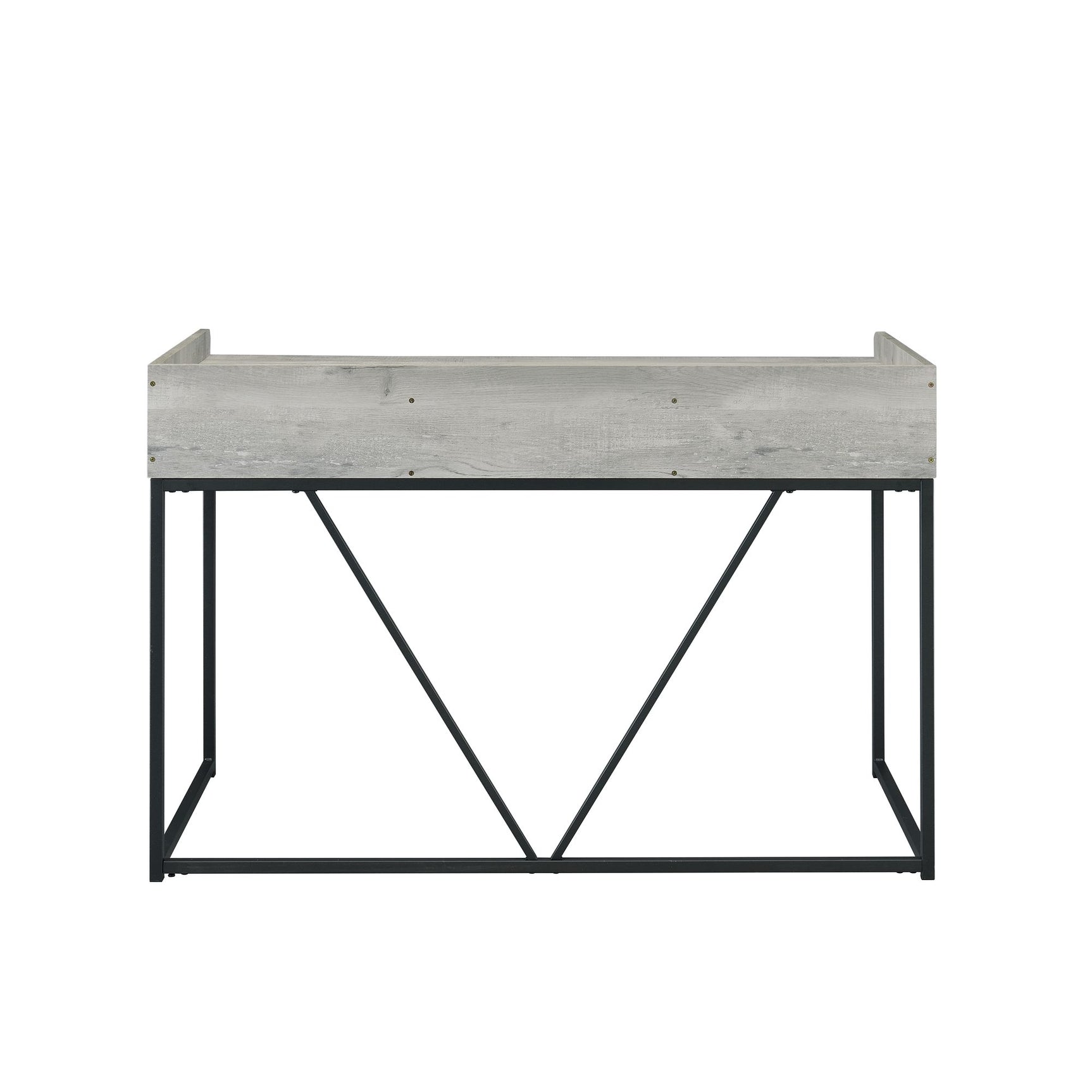 Preston Desk - Grey - Tampa Furniture Outlet