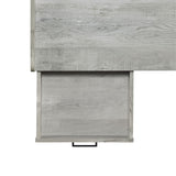 Preston Desk - Grey - Tampa Furniture Outlet