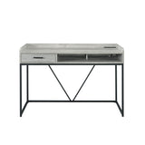 Preston Desk - Grey - Tampa Furniture Outlet
