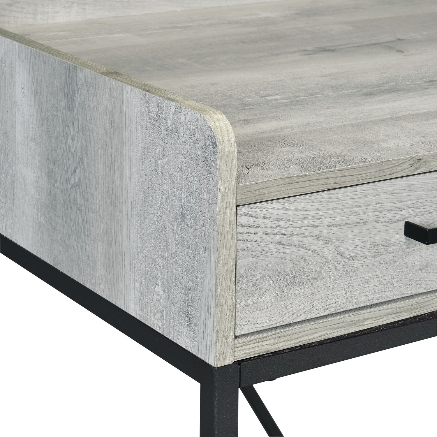 Preston Desk - Grey - Tampa Furniture Outlet