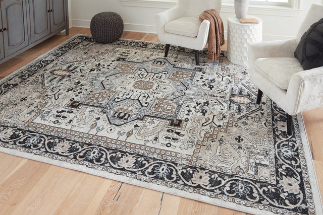 Tampa Furniture Outlet - Ashley Furniture - Gregmoore Rug - 7'9" x 9'11" Washable Rug / Multi - R405821
